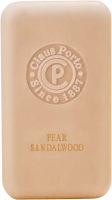 Claus Porto 8741 Pear Sandalwood Wax Sealed Soap Bar
