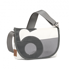 360° Perle | weiß-grau Zahl grau