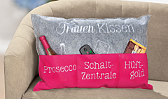 GILDE Filzkissen "Frauenkissen"