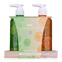 Accentra Spa Collection Handpflegeset auf Holztray