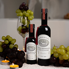 Accentra Bade- & Duschgel ROTWEIN in großer Weinflasche