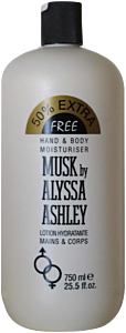 Alyssa Ashley Musk Hand & Body Lotion