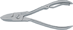 Erbe Nagelzange 12 cm rostfrei