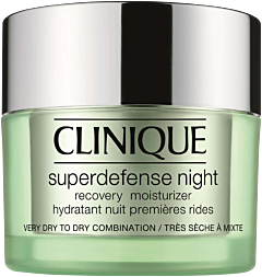 Clinique Superdefense Night Recovery Moisturizer Hauttyp 1+2