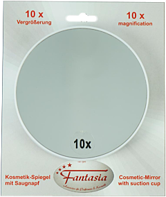 Fantasia Kosmetik-Spiegel mit Saugnapf, rund
