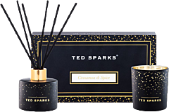 Ted Sparks Cinnamon & Spice Gift Set = Candle 150 ml + Diffuser 100 ml