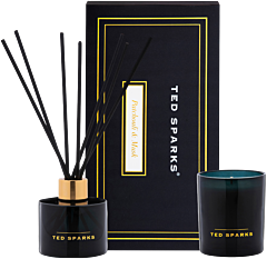 Ted Sparks Patchouli & Musk Gift Set = Candle 150 g + Diffuser 100 ml