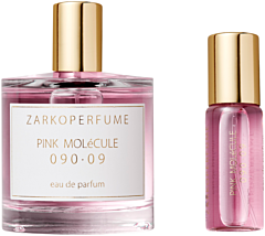 Zarkoperfume Pink Molécule 090 09 Set = EdP Nat. Spray 100 ml + EdP Nat. Spray 12 ml