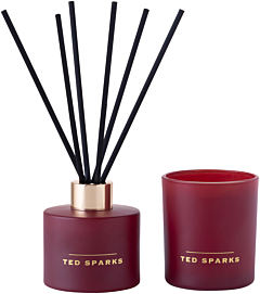 Ted Sparks Amber & Woods Candle & Diffuser Giftset