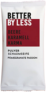 Better by Less Sachet Pulverschaumseife Pomegranate Passion
