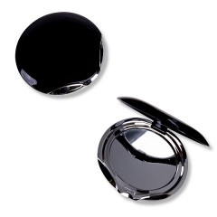 Accentra Taschenspiegel oval schwarz