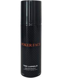 Ted Lapidus Poker Face Deodorant Nat. Spray