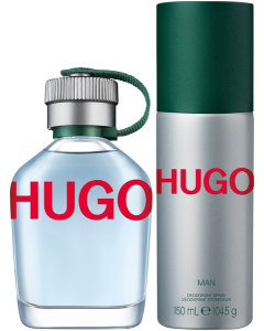 Hugo - Hugo Boss Man Set = E.d.T. Nat. Spray 75 ml + Deodorant Spray 150 ml