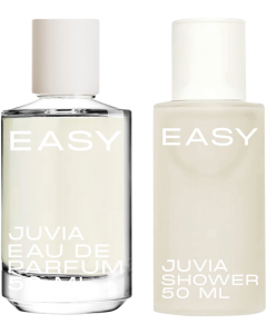 Juvia Easy Travel Set = E.d.P. Nat. Spray 50 ml + Shower Gel 50ml