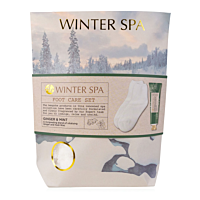 Accentra Winter Spa Fußpflegeset mit Kuschelsocken