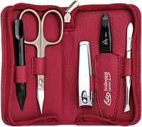 Erbe Reißverschluss-Etui Lollipop, vernickelt