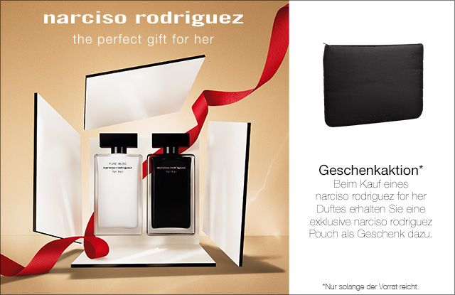 Entdecken Sie die Produkte von Narciso Rodriguez!