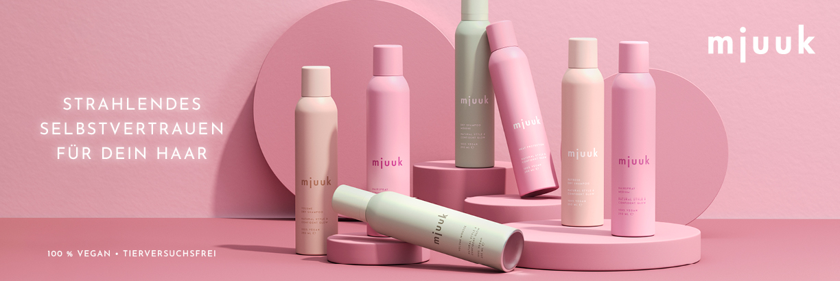 Entdecken Sie jetzt die Haarpflegeprodukte von Mjuuk bei uns!