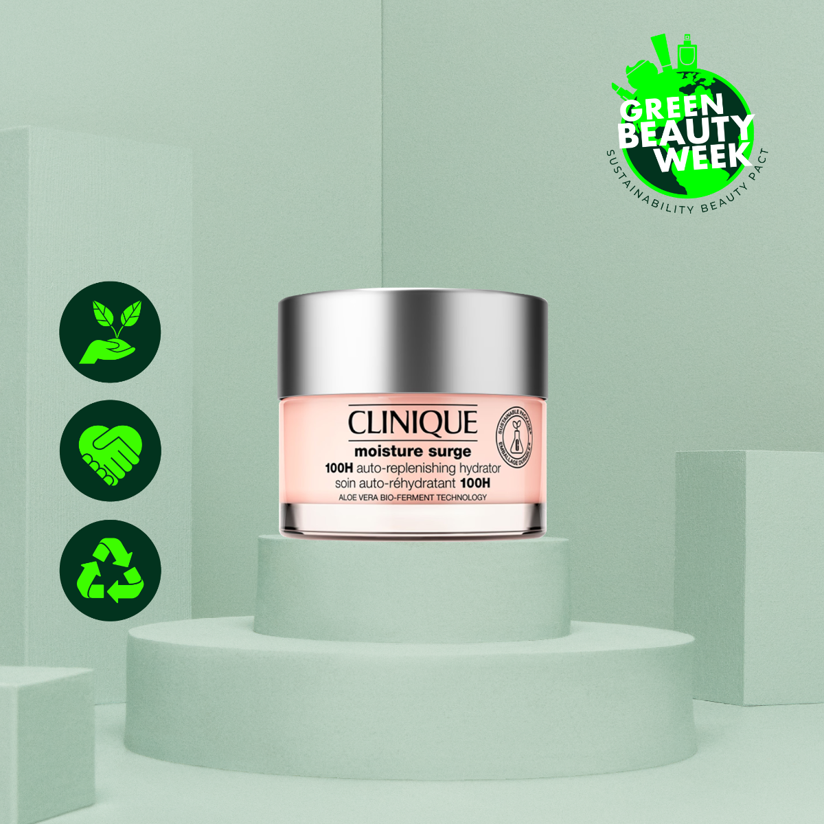 Clinique Moisture Surge 100H Auto Replenishing Hydrator Aloe Vera Bio Ferment