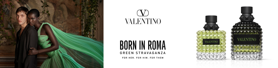 Valentino Born in Roma Green Stravaganza